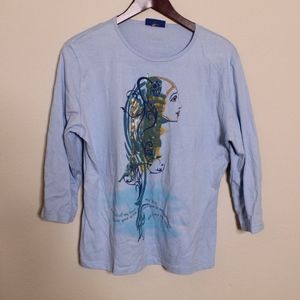 cirque du soleil side profile shirt